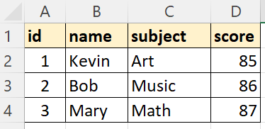 Golang excel