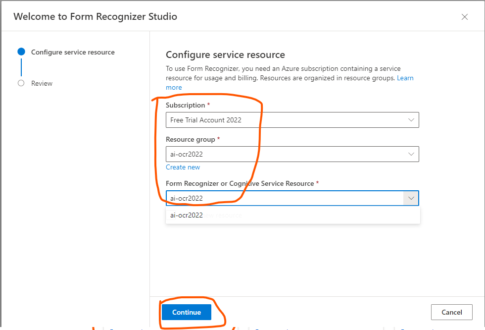 form recognizer receipt