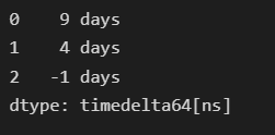 Pandas DateOffset, Timedelta and Period